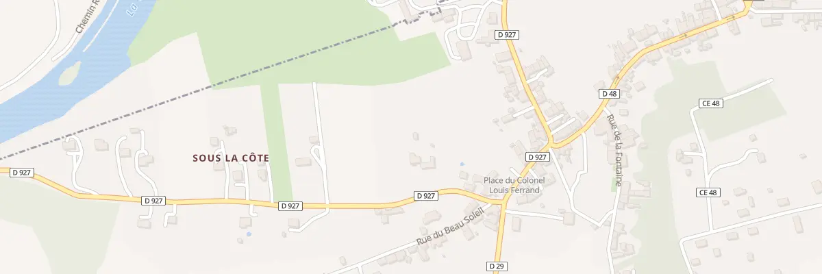 Plan du 6 Rue d’Usseau à Thenay