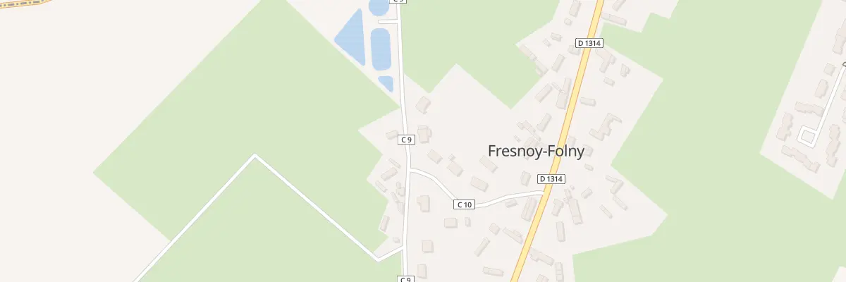 Plan du 2D Rue Heurtaux à Fresnoy-Folny