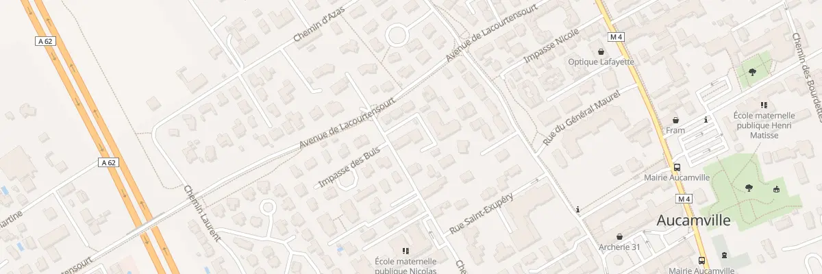 Plan du 68 Che de l’Oustalet à Aucamville