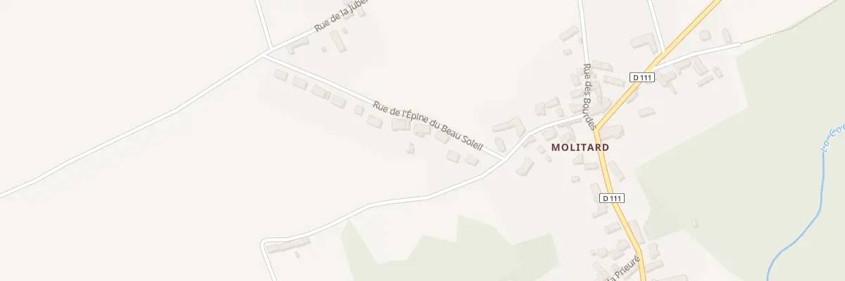 Plan du 16 Rue de l’Epine du Beau Soleil à Conie-Molitard