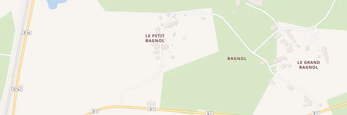 Plan du 4 Le Petit Bagnol à Fromental