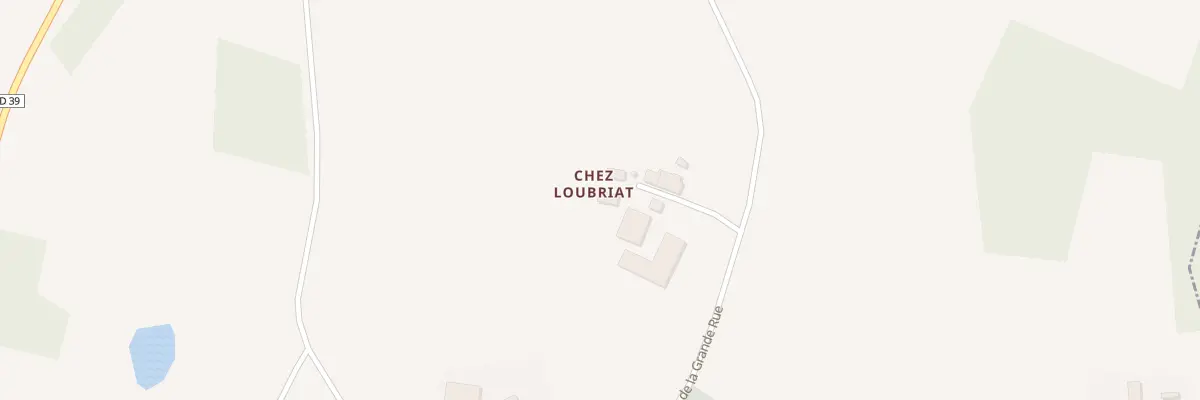 Plan du 5044 Chez Loubriat à Montgibaud
