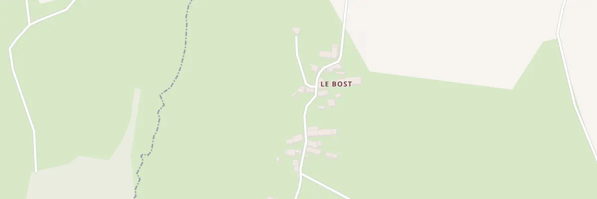 Plan du 24 Le Bost à Saint-Martin-Terressus