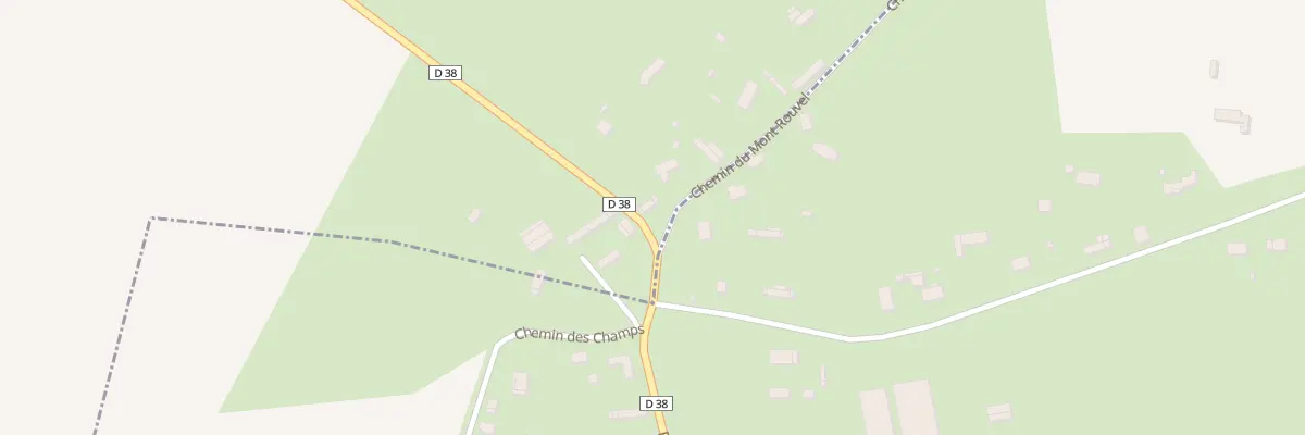 Plan du 1 Che du Mont Rouvel à Bois-Héroult
