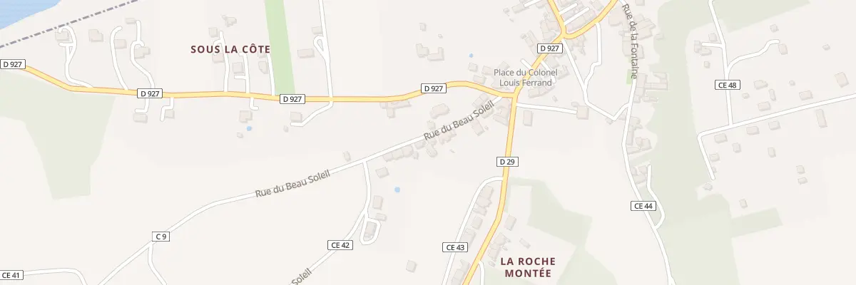 Plan du 11 Rue du Beau Soleil à Thenay