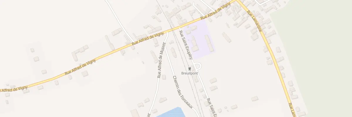 Plan du 3 Rue A de Musset à Breuilpont
