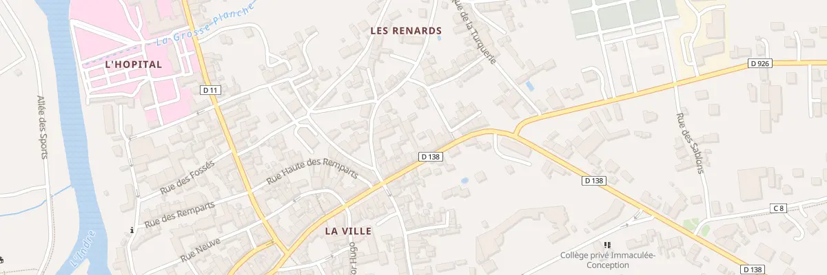 Plan du 71 Rue Grande à Neuvy-Pailloux