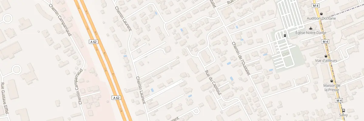 Plan du 15 Rue du Capitoul à Aucamville
