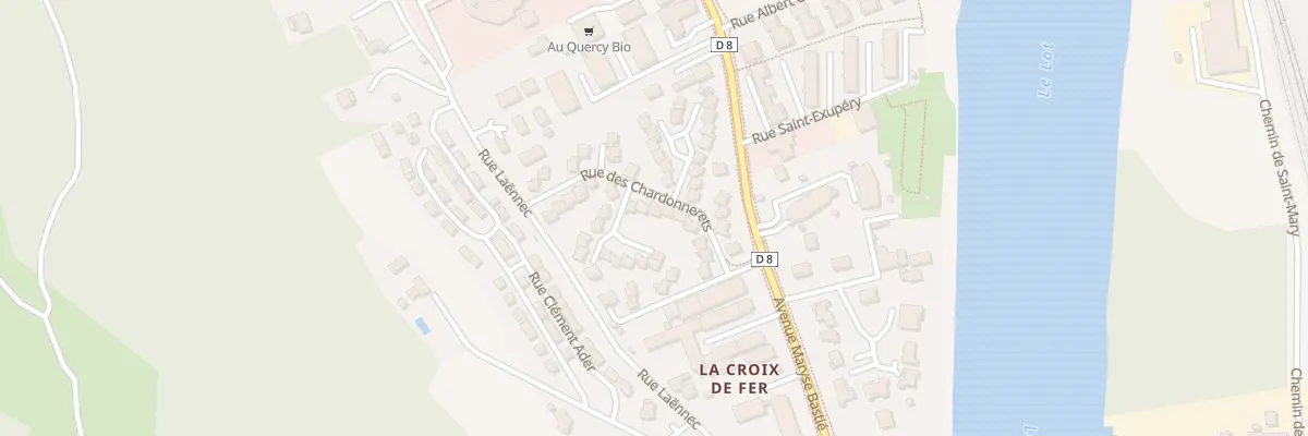 Plan du 16 Rue des Chardonnerets à Cahors