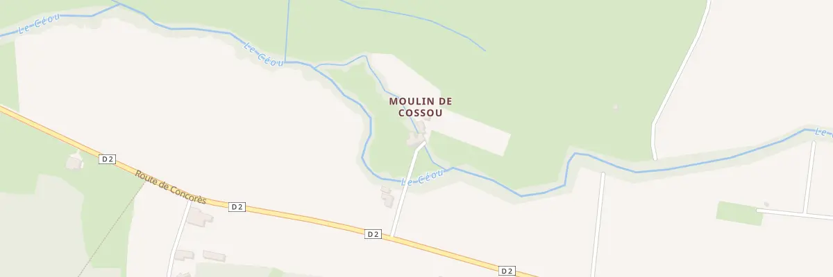 Plan du 107 Imp du Moulin de Cossoul à Saint-Germain-du-Bel-Air