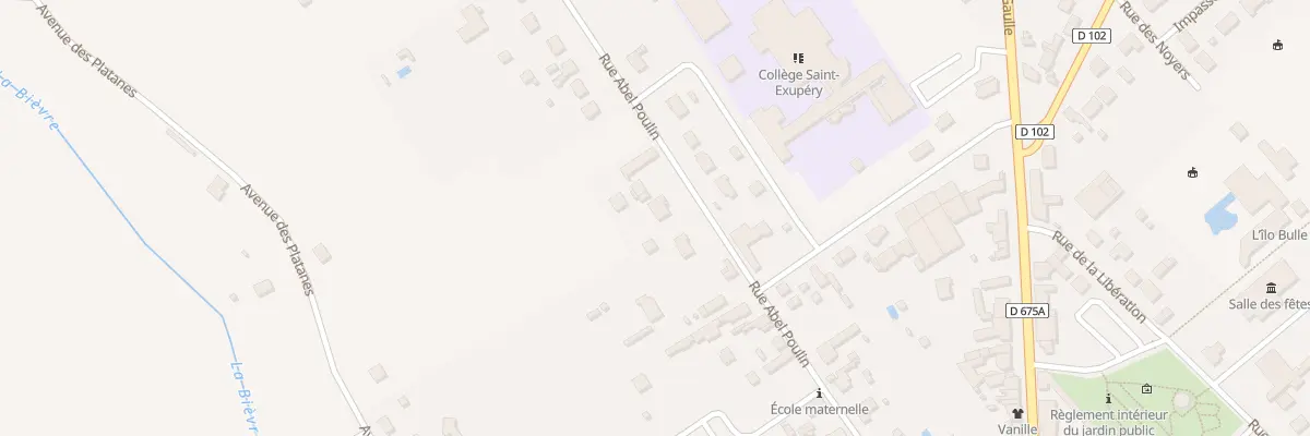 Plan du 50B Rue Abel Poulin au Controis-en-Sologne