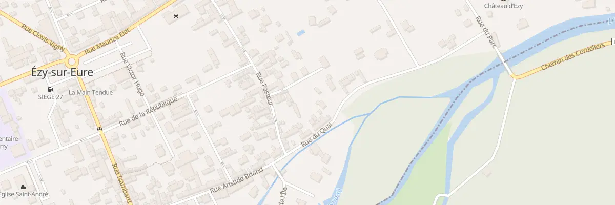 Plan du 10 Quai de l’Eure à Bourg-Beaudouin