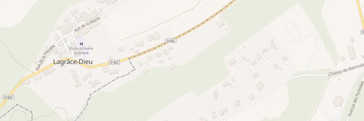 Plan du 54 Che du Bois Saint Jean à Puydaniel