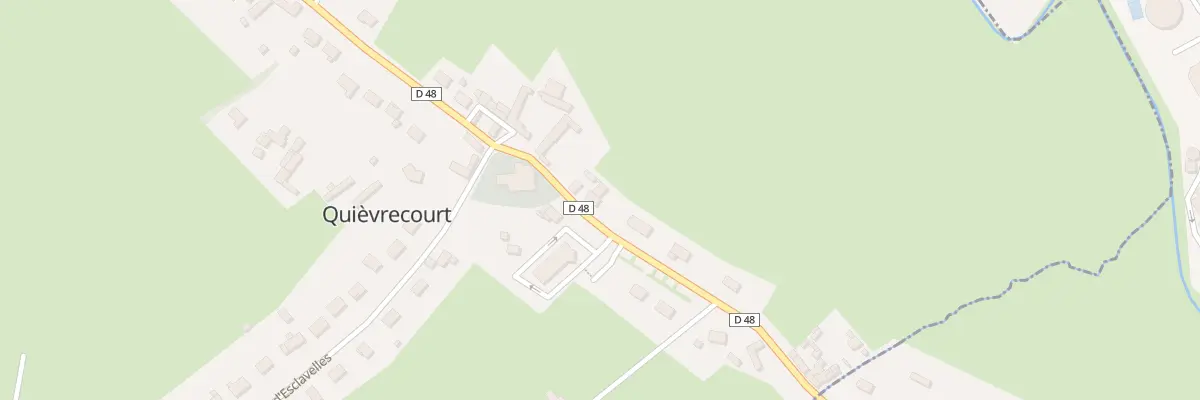 Plan du 3 Rte de Neufchâtel à Quièvrecourt