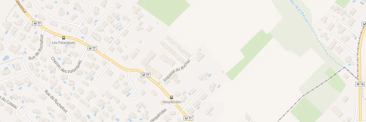 Plan du 18 Imp du Rucher à Bruguières