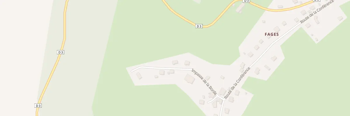 Plan du 180 Imp De La Borde à Voutezac