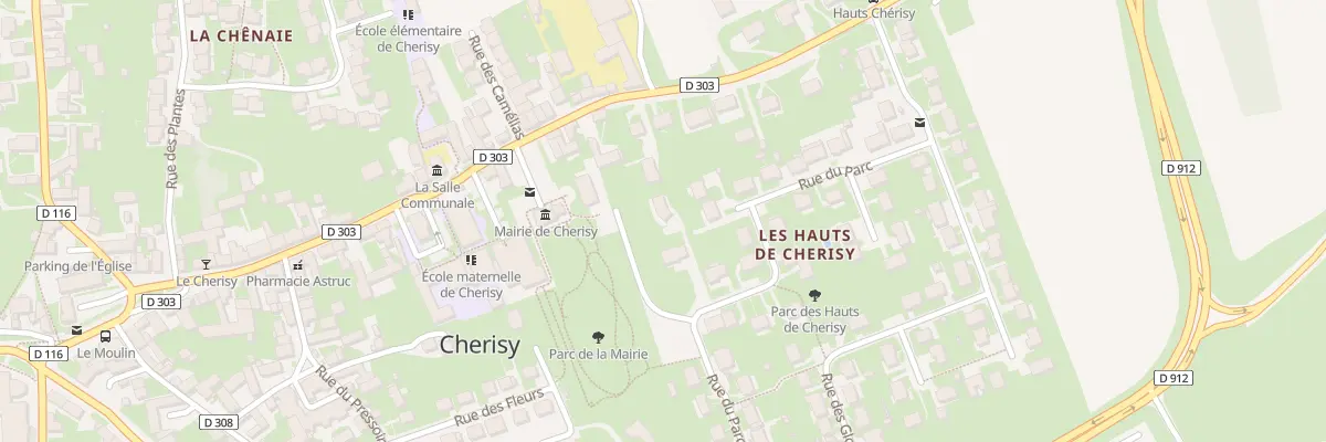 Plan du 11T Rue du Parc à Cherisy