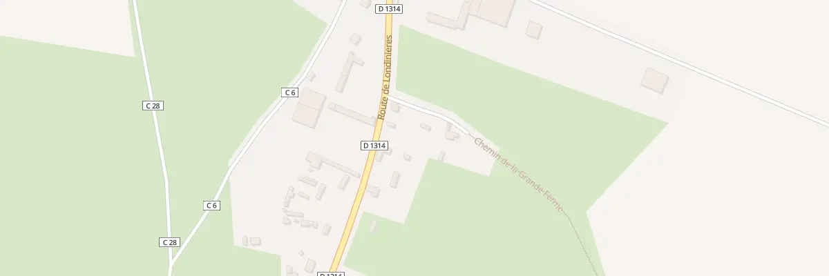 Plan du 43A Rte de Londinieres à Fresnoy-Folny