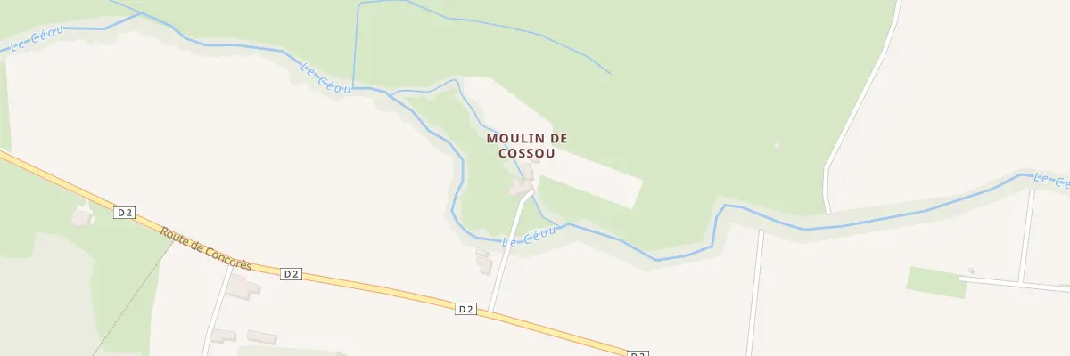 Plan du 5281 Moulin de Cossoul à Saint-Germain-du-Bel-Air