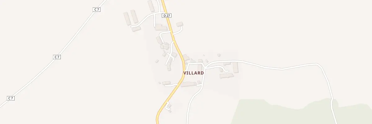 Plan du 14 Villard à Bersac-sur-Rivalier