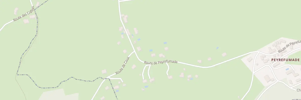 Plan du 45 Rignac à Larche