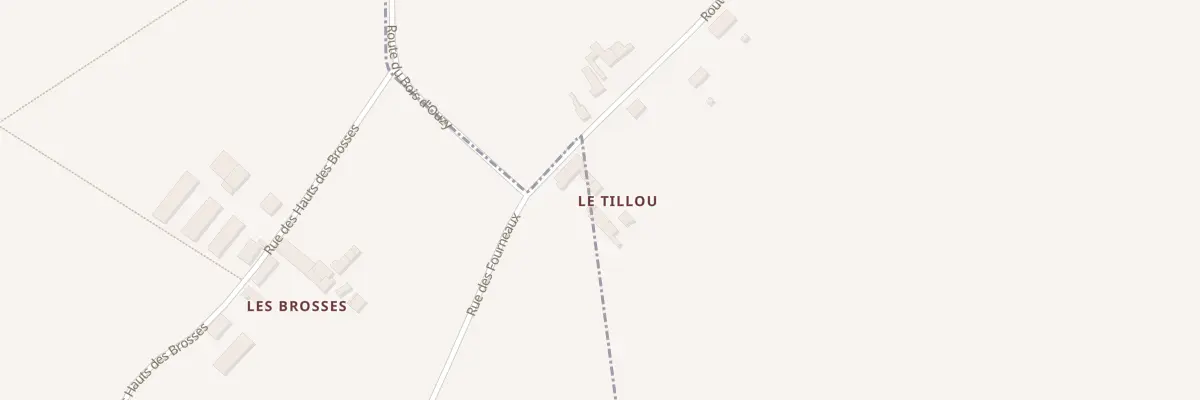 Plan du 37 Le Tillou à Méhers
