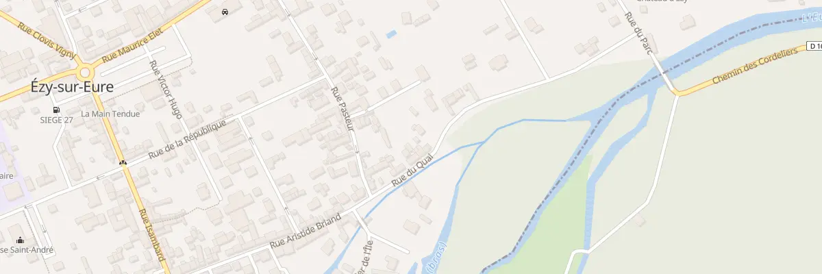 Plan du 10 Quai de l’Eure à Ézy-sur-Eure