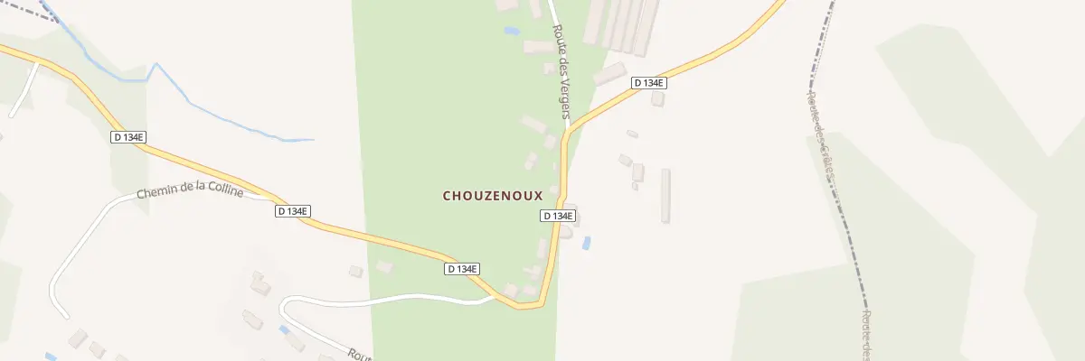 Plan du 1075 Rte des Chouzenoux à Objat