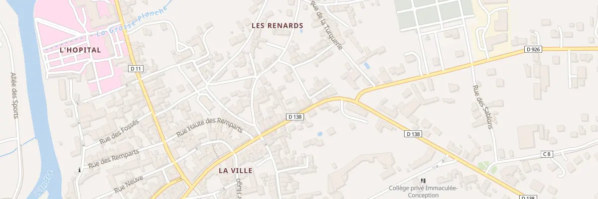 Plan du 79 Rue Grande à Buzançais