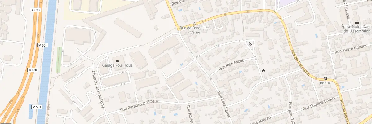 Plan du 73 Rue Jules Verne à Toulouse