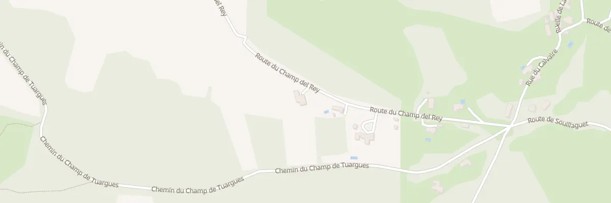 Plan du 343 Rte du Champ del Rey à Saint-Cirq-Souillaguet