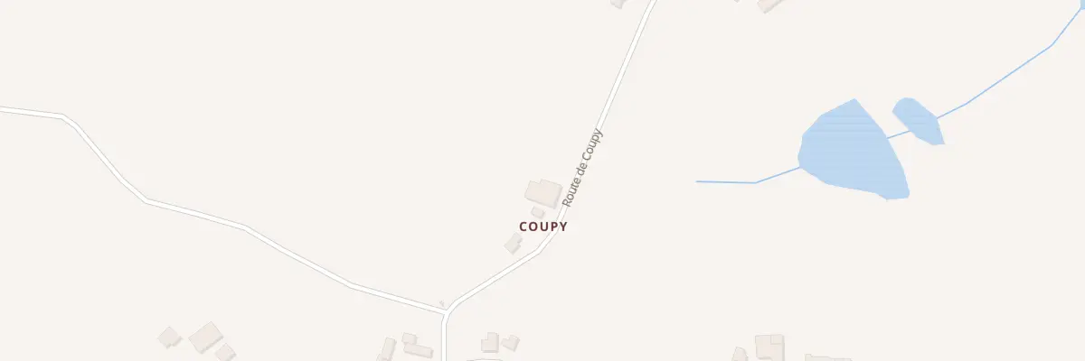 Plan du 898 Rte de Coupy à Mirabel