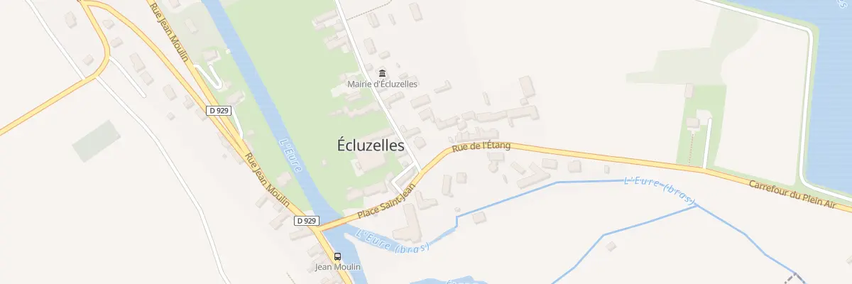 Plan du 7 Pl St Jean à Écluzelles