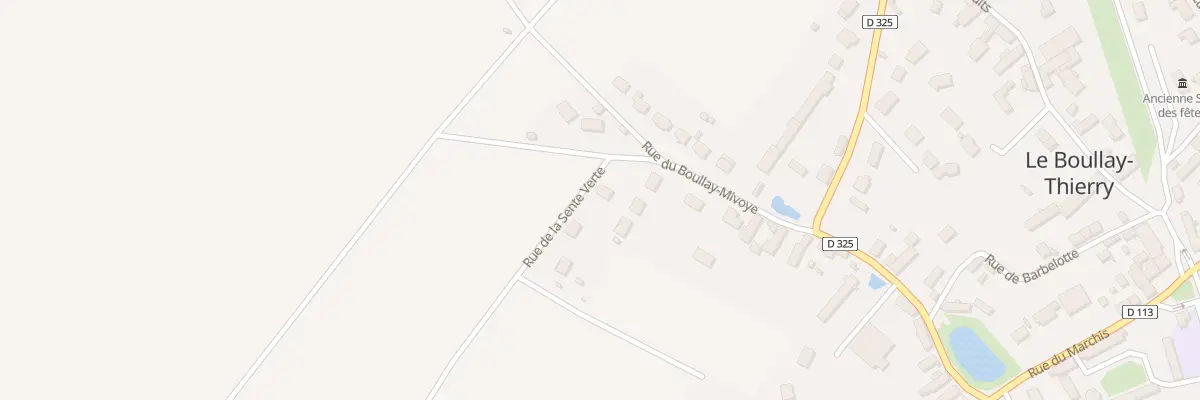 Plan du 19 Rue du Boullay Mivoye au Boullay-Thierry