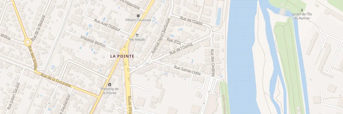 Plan du 4 Rue de l’Ourcq à Toulouse