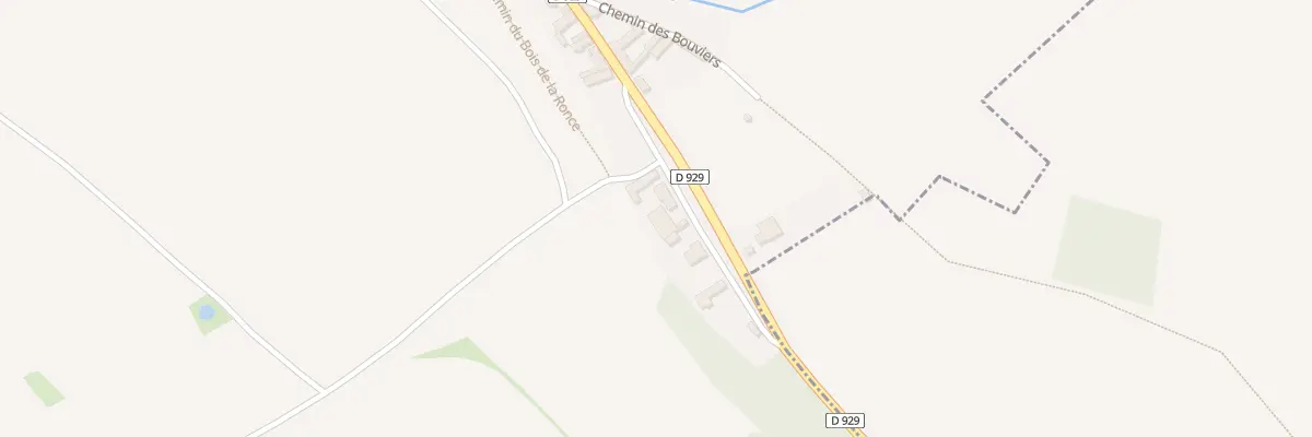 Plan du 3 Rue Jean Moulin à Écluzelles
