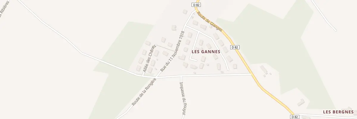 Plan du 8 All des Genêts à Saint-Genest-sur-Roselle