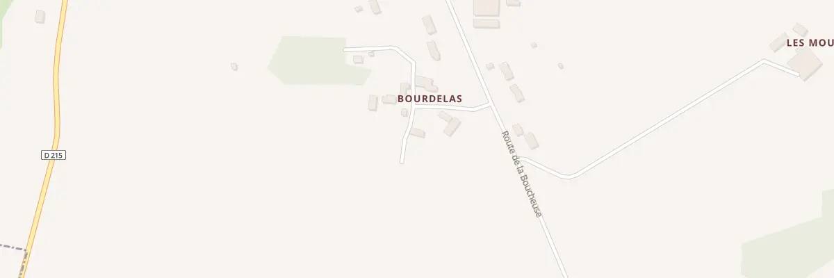 Plan du 135 Rte de Bourdelas à Magnac-Bourg