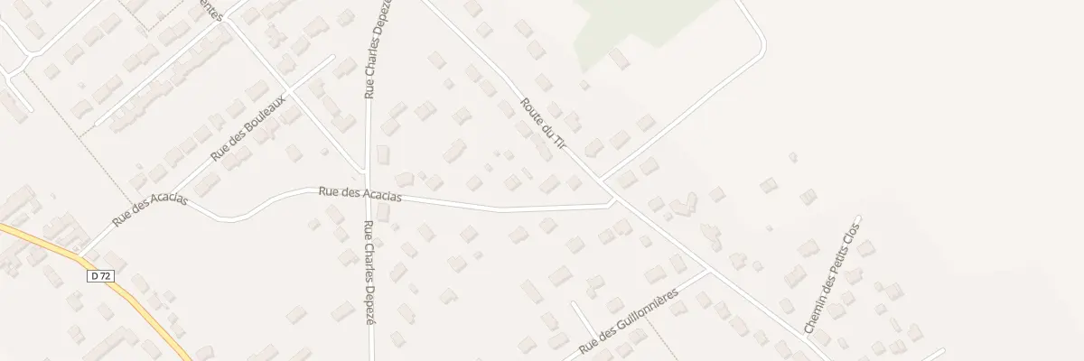 Plan du 447 Rue des Acacias à Saint-Claude-de-Diray