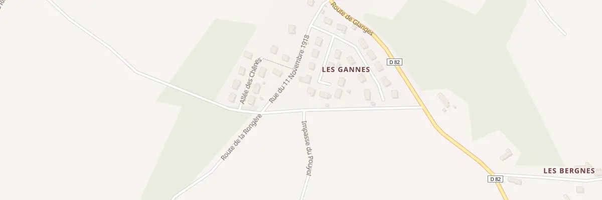 Plan du 10 All des Genêts à Saint-Genest-sur-Roselle
