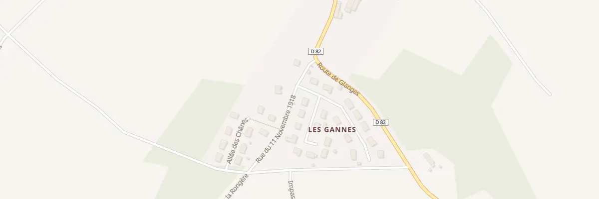 Plan du 2 All des Genêts à Saint-Genest-sur-Roselle
