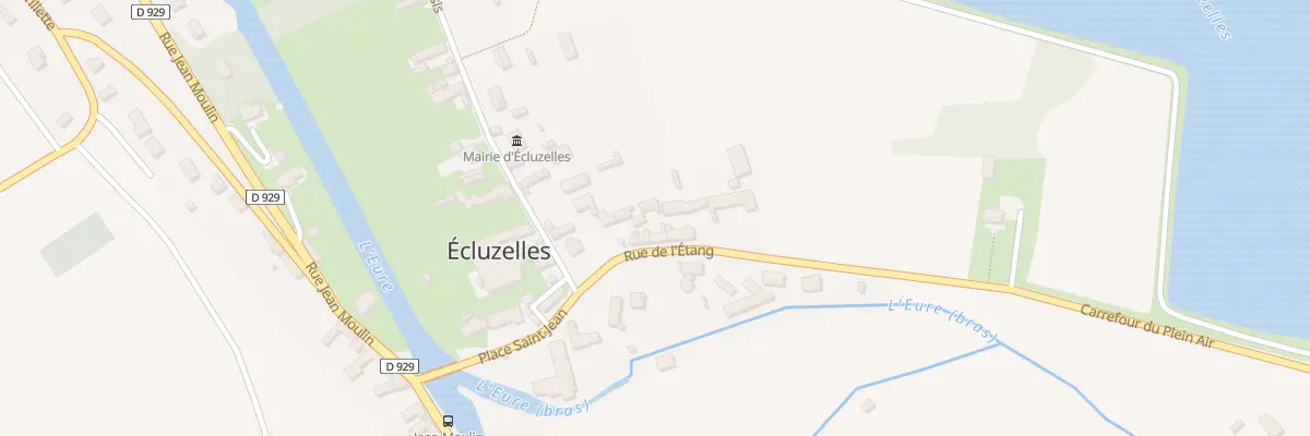 Plan du 32 Rue de l’Étang à Écluzelles