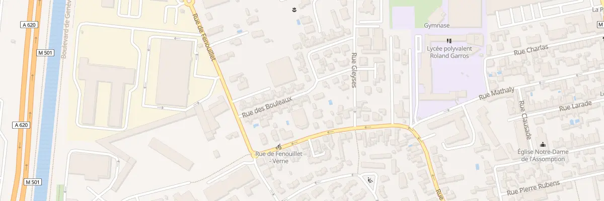 Plan du 24 Rue des Bouleaux à Toulouse