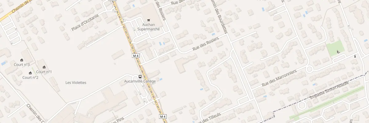 Plan du 34 Rue des Rosiers à Fonbeauzard