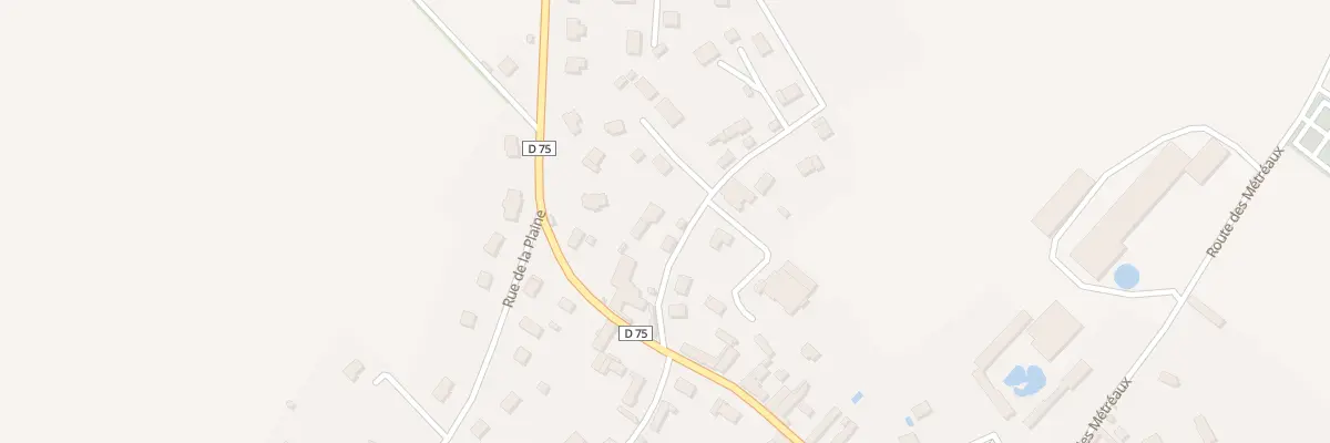 Plan du 3 Che des Juris à Douains