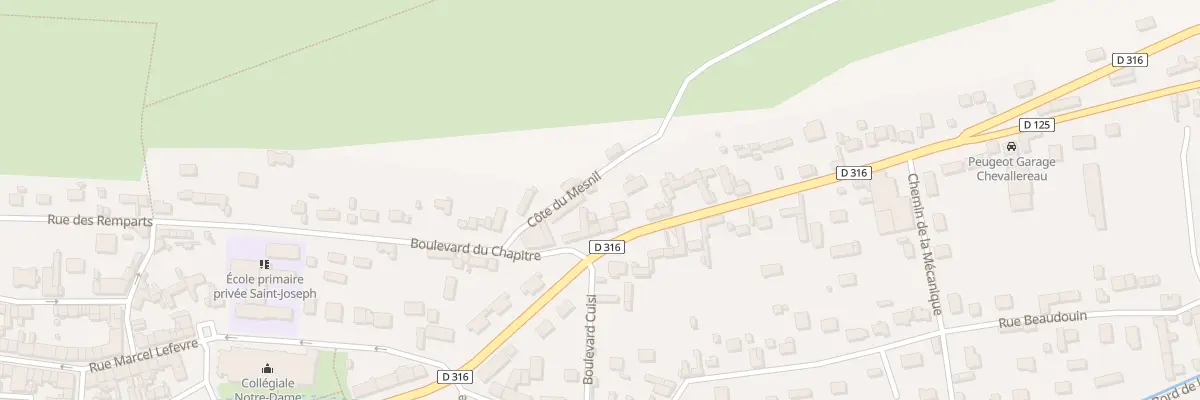 Plan du 58 Rue Henri Rémy aux Andelys