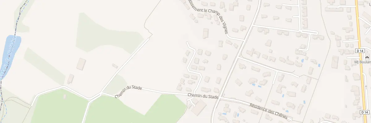 Plan du 13 Rue Colette Besson à Cépet
