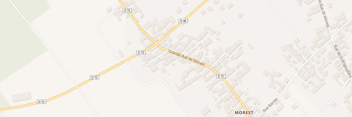Plan du 72B Grande Rue de Morest à Saint-Claude-de-Diray