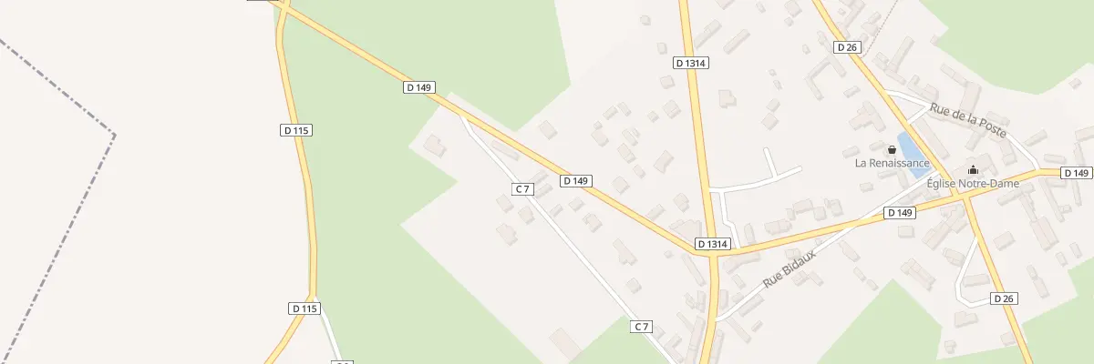 Plan du 5169 Fresnoy à Fresnoy-Folny