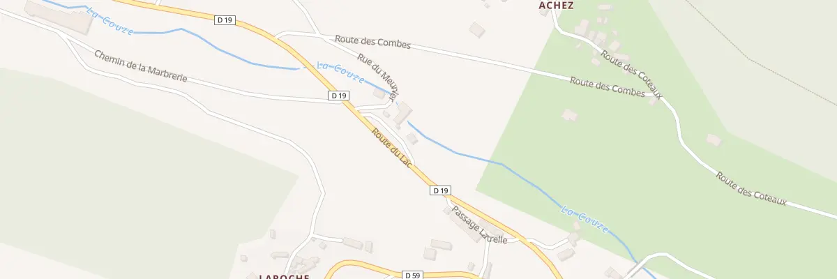 Plan du 5052 La Greze à Saint-Cernin-de-Larche